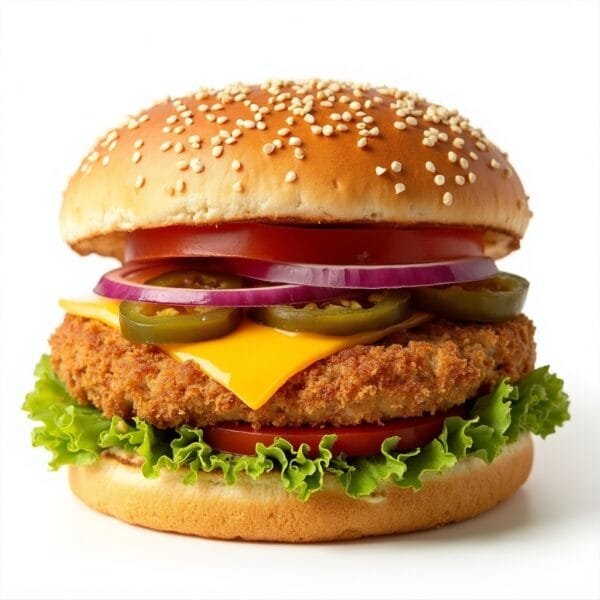Mexican Crispy Chicken Burger