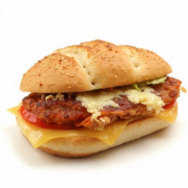 Turks brood met döner en kaas