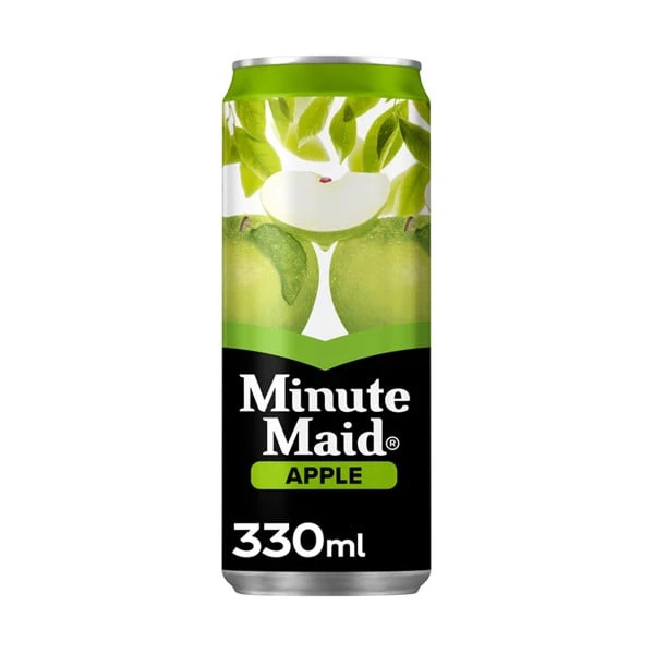 Frisdrank Minute Maid appelsap blik 330ml