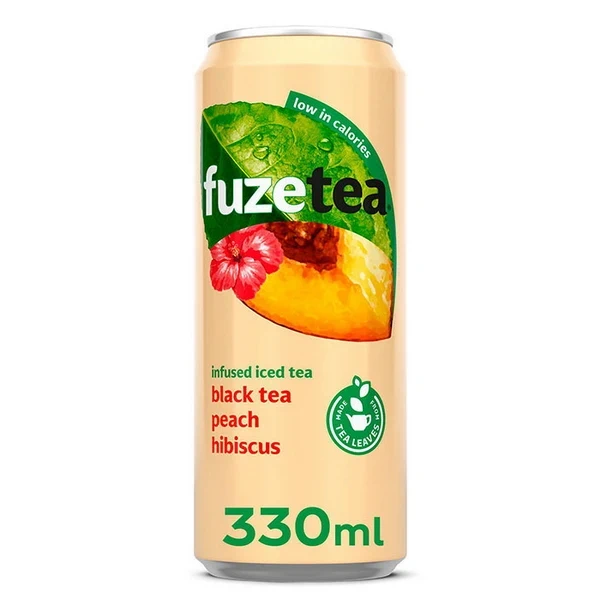 Fuze Tea Black Tea Peach Hibiscus